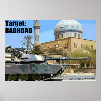 Pôster Target: Baghdad