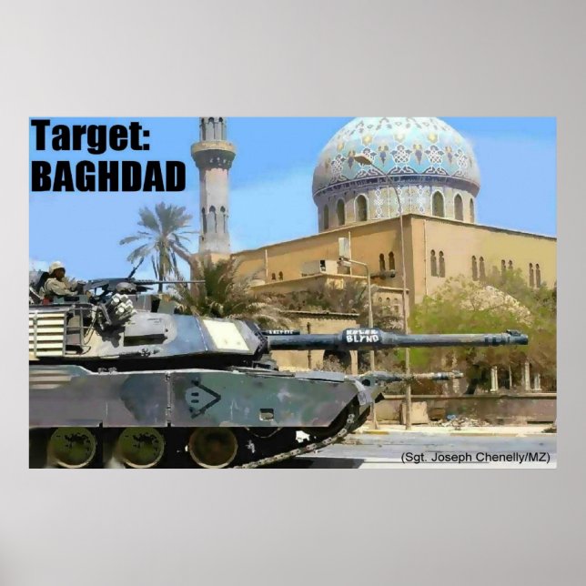 Pôster Target: Baghdad (Frente)