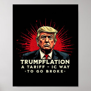 Poster Tarifação Em Que Votam Para Ele Direitos Anti-Trum