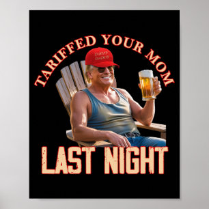 Poster Tarifou seu Pai de Tarifa Engraçado para a sua mãe
