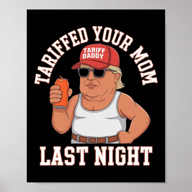 Poster Tarifou Sua Mãe Ontem à Noite  (Frente)