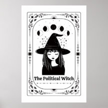 Tarot Personalizável Bruxa Feminista Política Zodí