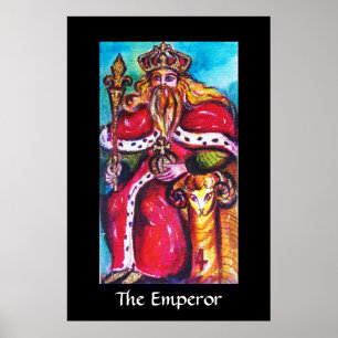 PÔSTER TAROTS OF THE LOST SHADOWS /THE EMPEROR