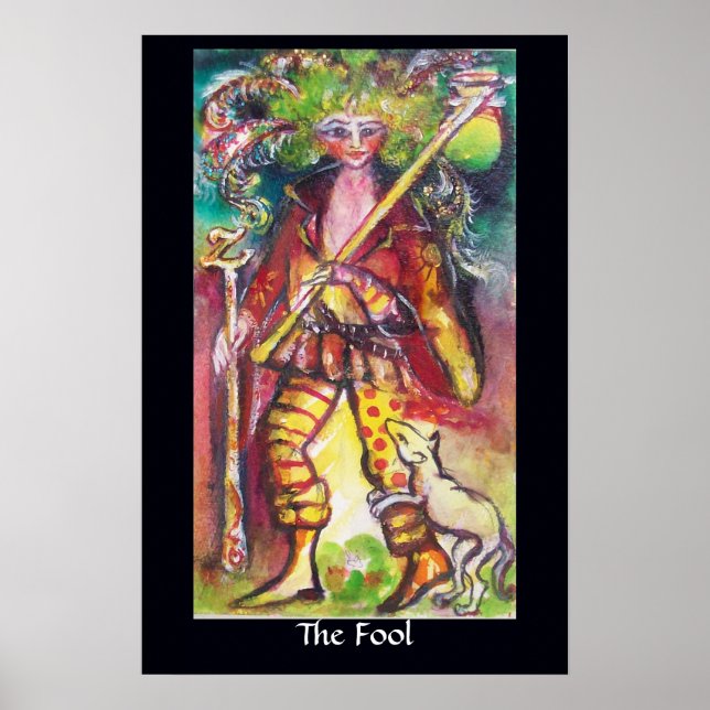 PÔSTER TAROTS OF THE LOST SHADOWS /THE FOOL (Frente)