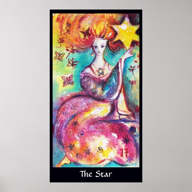 PÔSTER TAROTS OF THE LOST SHADOWS /THE STAR (Frente)