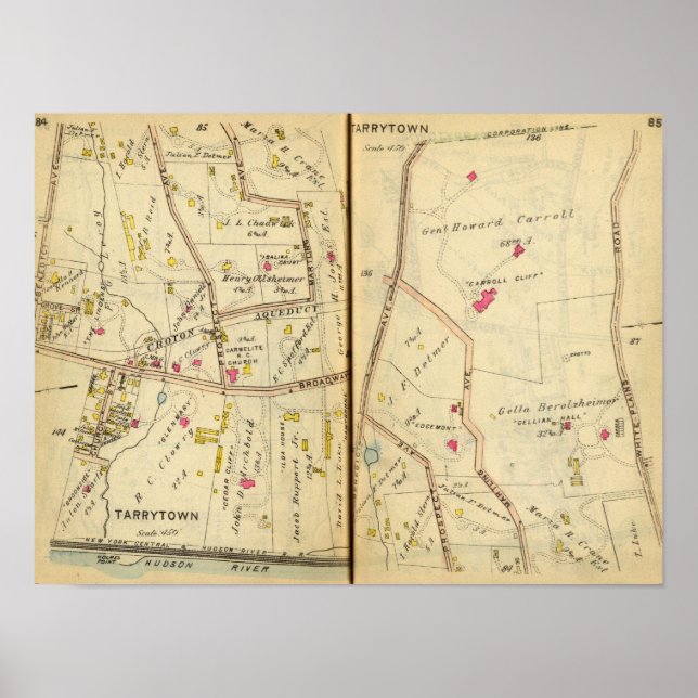 Poster Tarrytown, Nova Iorque 3 (Frente)