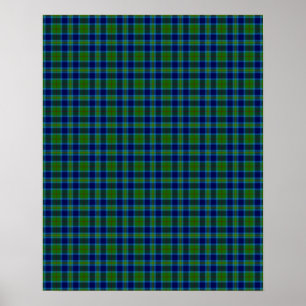 Pôster Tartan de Miller do clã
