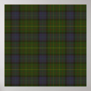 Pôster Tartan do Estado da Califórnia
