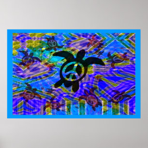 Poster Tartaruga da Paz