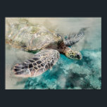Poster Tartaruga marinha<br><div class="desc">Tartaruga marinha</div>