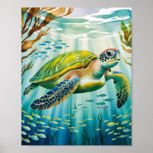 Poster Tartaruga Pintada