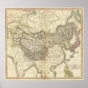 Poster Tartary, chinês & independente