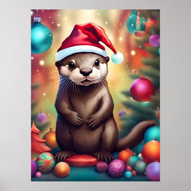 Poster Tarte de Natal Adorável (Frente)