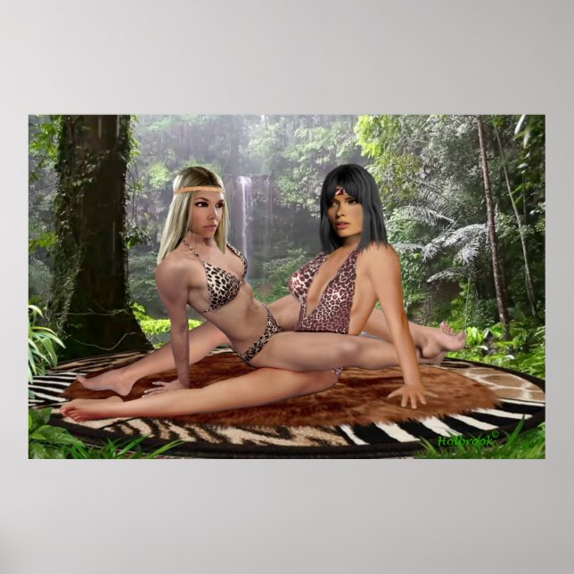 POSTER TARZANA SCISSORS LUANA #2 (Frente)