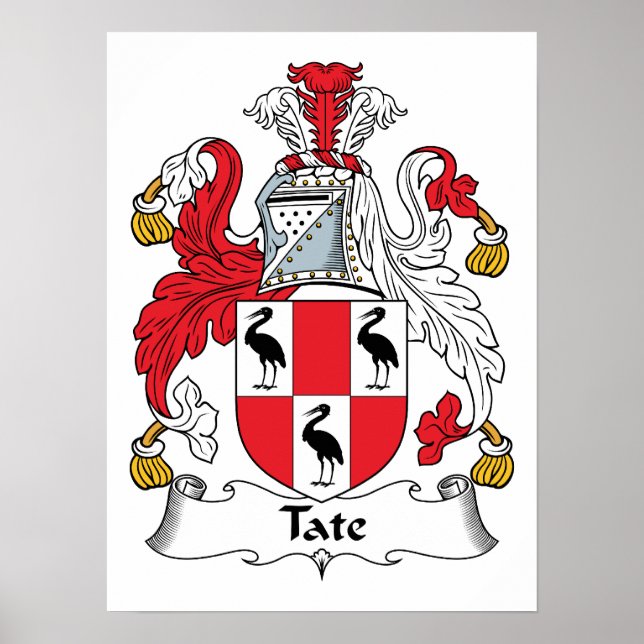 Pôster Tate Family Crest (Frente)