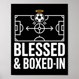Poster Táticas de Futebol Abencoado e Encurralado no Camp