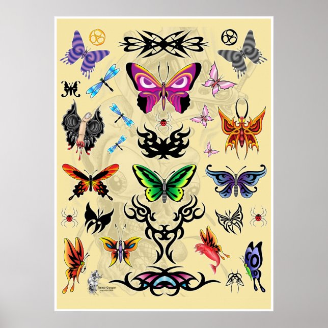 Pôster Tattoo Geezer-01 (Frente)