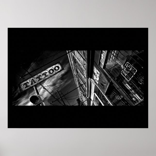 Poster Tattoo Parlor Queen Rua E n.o 1 (Frente)