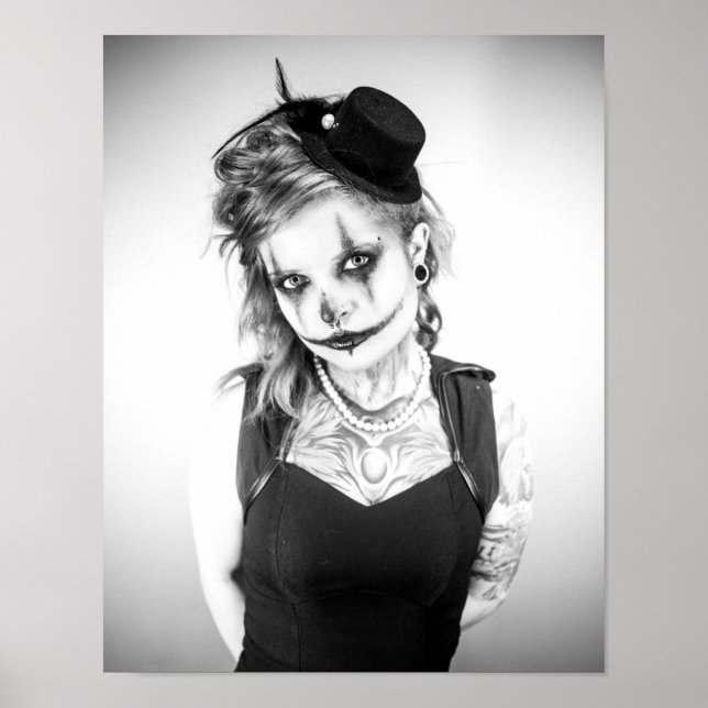 Pôster Tattooed Model - Ashley Lynn (Frente)