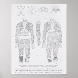 Poster Tattooing do Igorrote