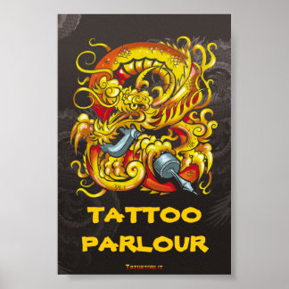 Pôster Tattoooer Dragon