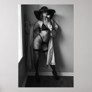 Poster Tattoted Cowgirl