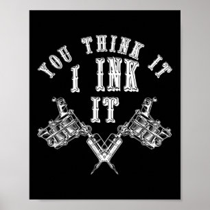 Poster Tatuagem Mestra Tatuador Inclusa Dotada Idea Ink A