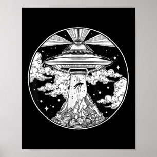 Poster Tatuagem no Espaço alienígena - Ufo 51 Área Roswel