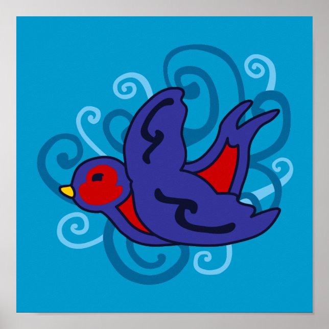 Poster Tatuagem suave (Frente)