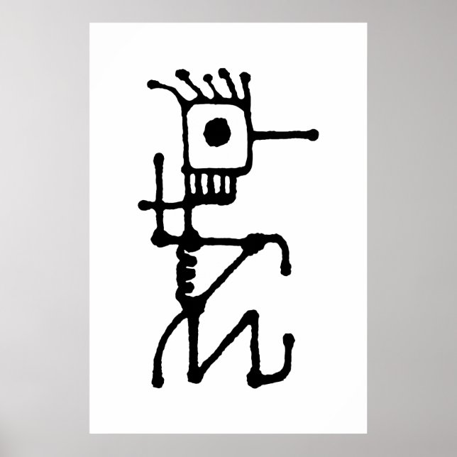 Poster Tatuagem Tribal (Frente)