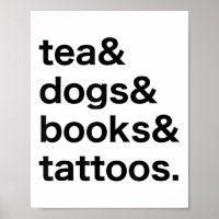 Tatuagens de Livros de Cães de Chá _1