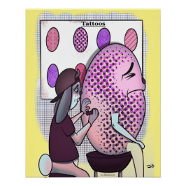 Pôster Tatuagens no Ovo de Páscoa