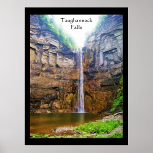 Poster TAUGHANNOCK FALLS print