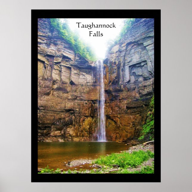 Poster TAUGHANNOCK FALLS print (Frente)