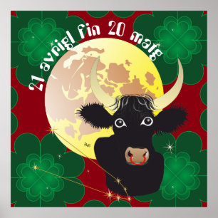 Pôster Taur 21 20 Placat avrigl fin matg