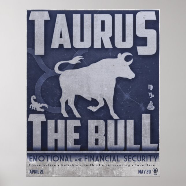 Poster Taurus (Frente)