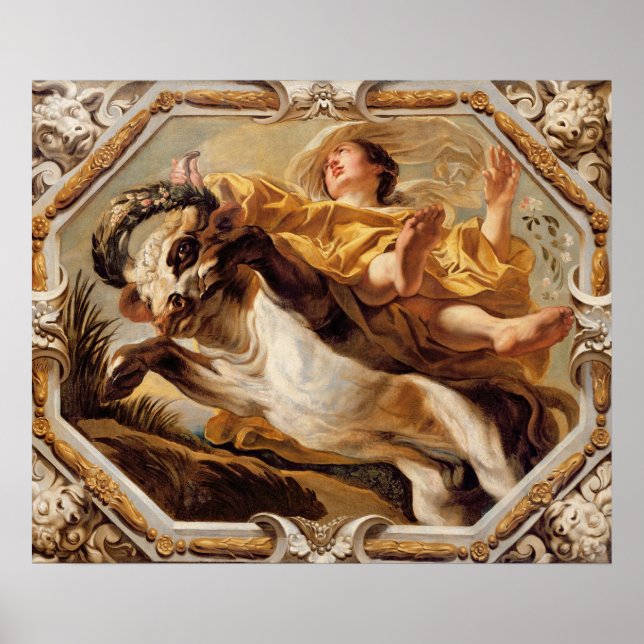 Poster Taurus, dos Sinais do Zodíaco (Frente)