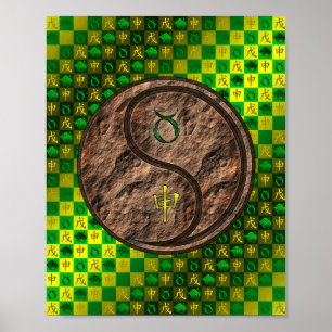 Poster Taurus & Earth Mackey