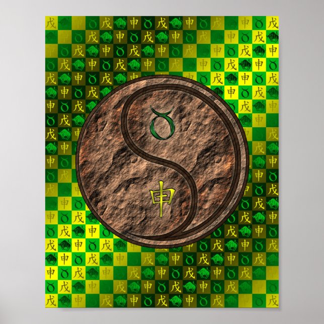 Poster Taurus & Earth Mackey (Frente)