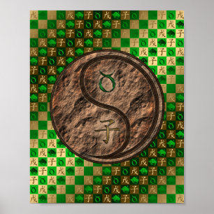 Poster Taurus & Earth Rat