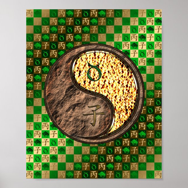 Poster Taurus & Fire Rat (Frente)