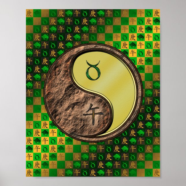 Poster Taurus & Metal Horse (Frente)