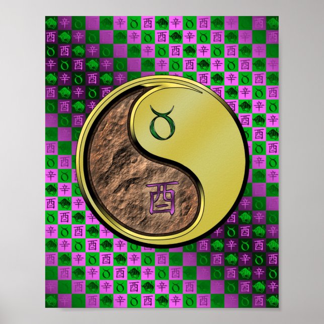 Poster Taurus & Metal Rooster (Frente)