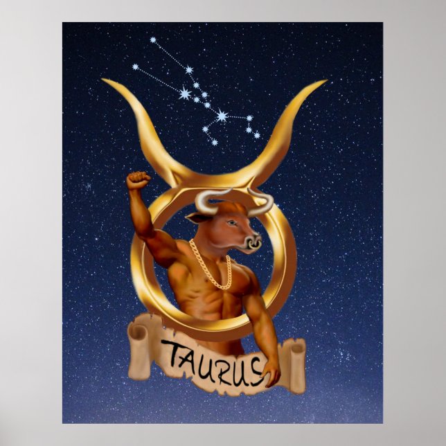 POSTER TAURUS THE BULL (Frente)