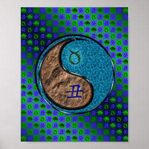 Poster Taurus & Water Ox