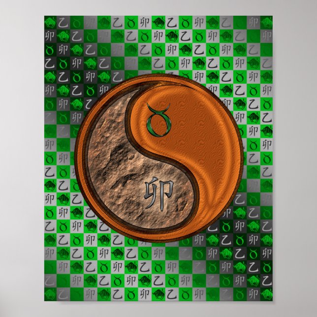 Poster Taurus & Wood Rabbit (Frente)