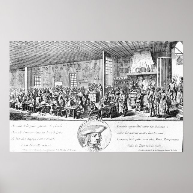 Poster Tavern de Jean Ramponneau (Frente)