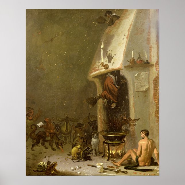 Pôster Taverna de uma Bruxa (Frente)