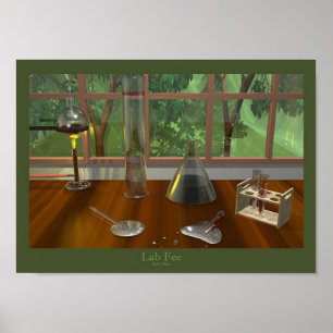 Pôster Taxa do laboratório