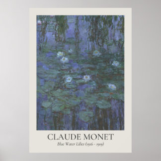 Poster Taxa ISO de Claude Monet Vintage Wall Art